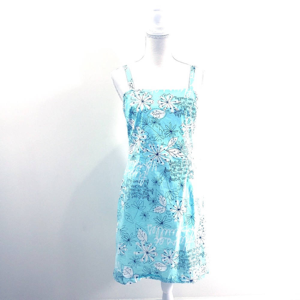 Rafaella Floral Apron Shift Dress